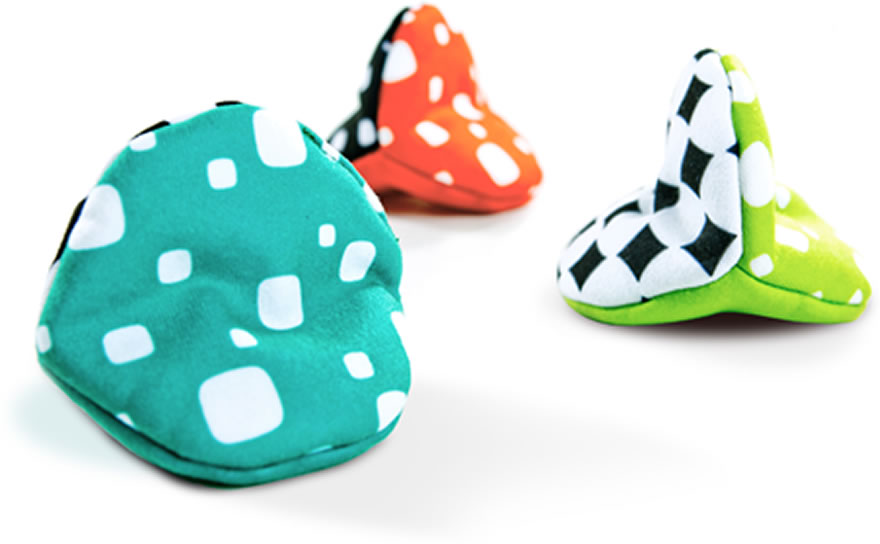 removable toy balls